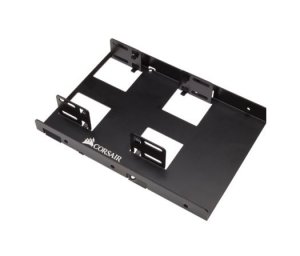 Corsair Dual Corsair 2.5' To 3.5' Hdd Ssd Mounting Bracket Adapter Rack Dock Tray Hard Drive Bay For Desktop Computer Pc Case