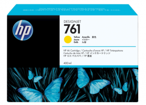 Hp Cm992a Hp 761 400ml Yellow Ink Cartridge