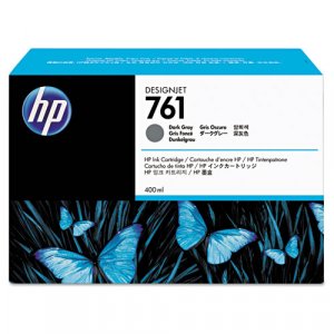 Hp Cm996a Ink Cartridge No 761 400ml Dark Gray Des