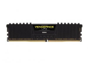 Corsair 32GB (1x32GB) CMK32GX4M1A2666C16 Corsair Vengeance LPX 2666MHz DDR4 RAM - Black