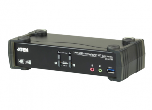 ATEN CS1922M-AT-U 2 Port Usb 3.0 4k Displayport Kvmp Switch 