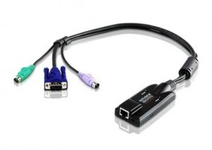 Aten CS22DP-AT 2 Port USB 2.0 DisplayPort Cable KVM Switch with Audio