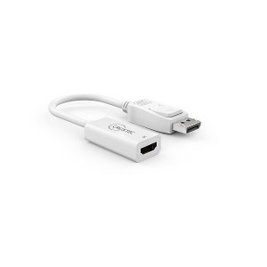 Cruxtec Cxt-dth4k-wh White Displayport To Hdmi 4k Adapter