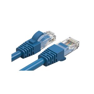 Cruxtec Cxt-rc6-030-bl 3m Blue Cat6 Utp Rj45 To Rj45 Network Cable