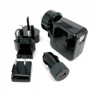 Huntkey Travelmate Multi Plugs Usb Wall Charger Adapter 4.2 A Us Uk Eu Au Plugs Car Charger