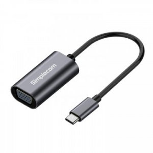 Simplecom Da104 Usb-c To Vga Adapter Full Hd 1080p