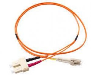 Cabac 5m Lc-fc Duplex Om4 Fibre Patchlead Cable Ls