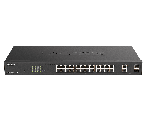 D-Link DGS-1100-26MPV2 Gigabit Smart Managed Switches  