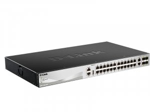 D-link DGS-3130-30TS 0 port Stackable Gigabit Switch with 6 10GbE ports 
