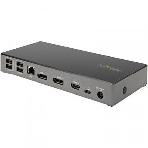 Startech DK31C2DHSPD Usb C Dock Triple 4k - 100w Pd 6x Usb