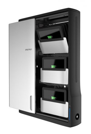 Ergotron Dm12-1006-4 Zip12 Charging Wall Cabinet Au/nz