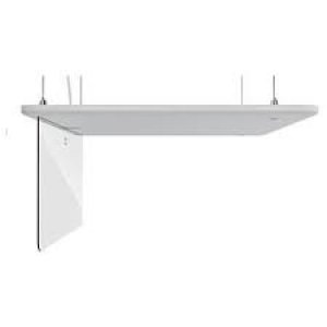 Heckler H735-bg Heckler Av Credenza 4u - Black Grey