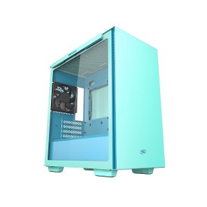 Deepcool MACUBE 110 Tempered Glass Mini Tower Micro-ATX Case - Green