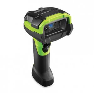 Zebra DS3678 RUGGED, AREA IMAGER, EXTENDED RANGE, CORDLESS, FIPS, INDUSTRIAL GREEN, VIBRATION MOTOR