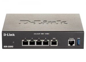 D-link Unified Services Dsr-250v2 Vpn Router