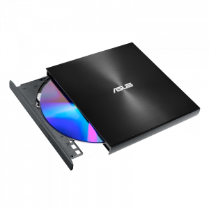 Asus Sdrw-08u8m-u/blk/g/as/p2g Zendrive U8m Ultraslim External Dvd Drive & Writer, Black, Usb C Interface, For Windows & Mac Os, M-disc Support