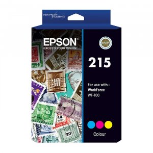 EPSON 215 Pigment Colour Ink(epson Workforce Wf-100)
