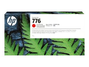 Hp 1xb10a 776 1l Chromatic Red Ink Cartridge 