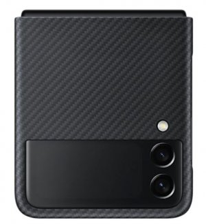 Samsung Galaxy Z Flip3 Black Aramid Cover