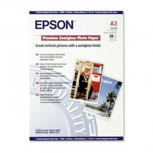 Epson A3 Prem S/gloss Photo Paper 20 Pack