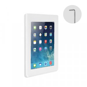 Brateck Plastic Anti-theft Wall Mount Tablet Enclosure  Fit Screen Size  9.7'-10.1' - White