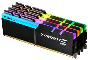 G.Skill 32GB (4x 8GB) F4-3600C16Q-32GTZR DDR4 3600Mhz Trident Z RGB