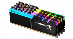 G.Skill Trident Z RGB F4-4000C18Q-128GTZR Memory 128GB 4x32GB DDR4 4000 MHz