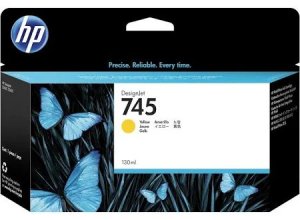 Hp F9j96a Ink Cartridge No 745 Yellow 130ml