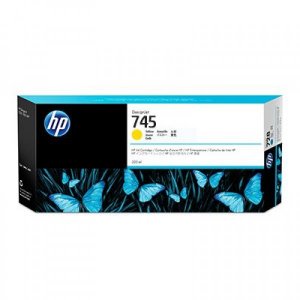 Hp F9k02a Ink Cartridge No 745 Yellow 300ml