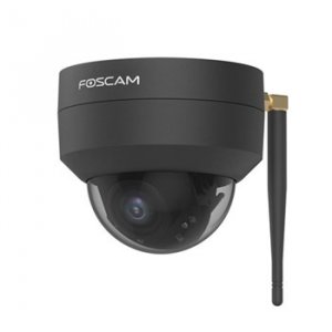 Foscam 4 Megapixels 1080p Pantilt Wired Dual Bandwifi Ip Camera Black