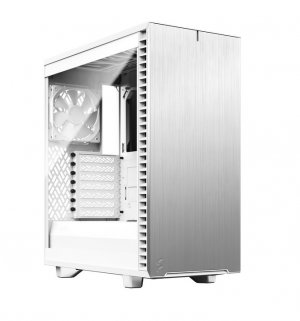 Fractal Design Define 7 Compact Light Tempered Glass Mid-Tower ATX Case - White