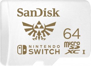Sandisk 64gb Microsd Uhs-i Card For Nintendo Switch 100mb/s 60mb/s -25Âºc To 85Âºc Microsdhc Microsdxc Microsdhc Uhs-i Microsdxc Uhs-i