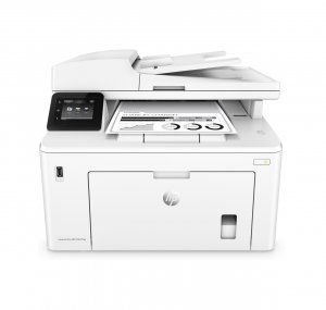 HP LaserJet Pro MFP M227fdw Wireless Monochrome All-in-One Printer with built-in Ethernet & 2-sided printing, works with Alexa (G3Q75A) Whit