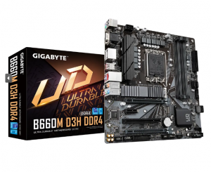 Gigabyte GA-B660M-D3H-D4 DDR4 LGA1700 mATX Desktop Motherboard