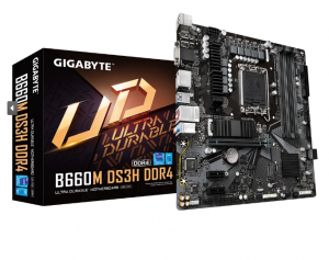 Gigabyte GA-B660M-DS3H-D4 DDR4 LGA1700 Desktop Motherboard