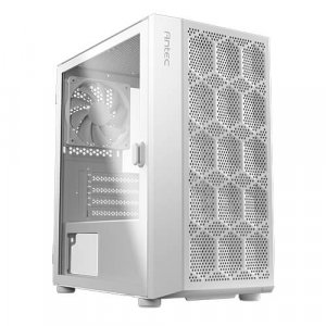 Antec NX200M Tempered Glass Micro-ATX Mini Tower Gaming Case - WHITE