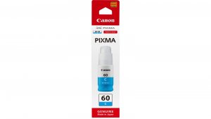 Canon Gi60c Cyan 70ml Ink Bottle For Pixma Endurance G6060 G6065