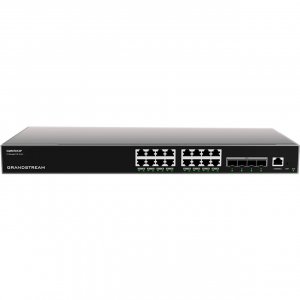 Grandstream GWN7812P Enterprise Layer 3 Managed Poe Network Switch 16 X Gige 4 X Sfp