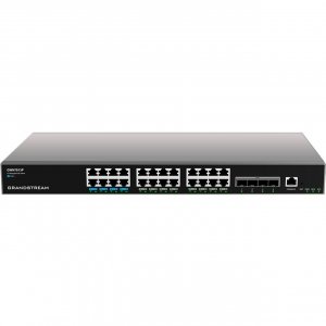 Grandstream GWN7813P Enterprise Layer 3 Managed Poe Network Switch 24 X Gige 4 X Sfp
