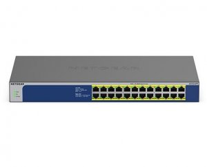 Netgear GS524PP 24-port High-powered Poe+ Gigabit Unmanaged Switch (300w Poe Budget)