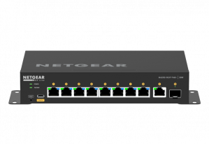Netgear Gsm4210pd-100aus Av Line 8-port Managed Switch, Poe+(8)110w, Gbe(1), Sfp Av Line(1), Life Wty