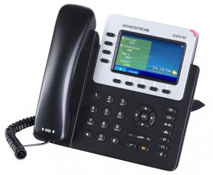 Grandstream Gxp2140 4 Line Ip Phone, 4 Sip Accounts, 480x272 Colour Lcd Screen, Hd Audio, Built-in Bluetooth, Powerable Via Poe