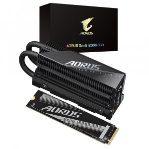 Gigabyte Aorus Gen5 12000 Ssd 2tb,  Pcie 5.0 X4, Nvme 2.0, Sequential Read Speed : Up To 12,400 Mb/s, Sequential Write Speed Up To 11,800 Mb/s