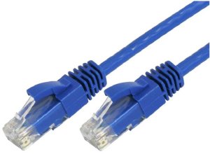 Hypertec Cabac 2m Cat5 Rj45 Lan Ethenet Network Blue Patch Lead