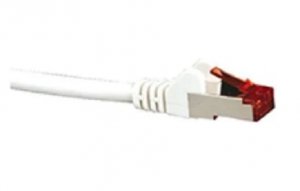 Hypertec Cat6a Shielded Cable 2m White Color 10gbe Rj45 Ethernet Network Lan S/ftp Copper Cord 26awg Lszh Jacket