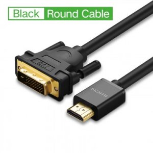 Ugreen 30116 Hdmi To Dvi (24+1) Cable M/m 1m  
