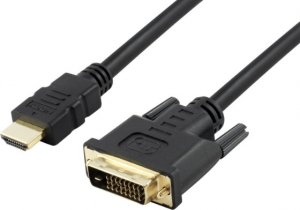 Blupeak Hddv01 1m Hdmi Male To Dvi Male Cable (lifetime Warranty) 