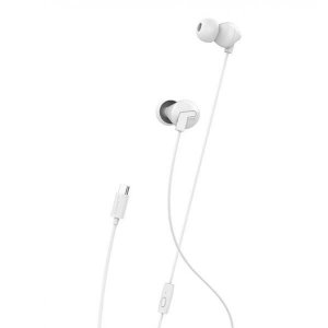 Cygnett Essentials Usb-c Earphones - White (cy2868heusb), Cable Length (1.1m), Built-in Microphone For Phone Calls, Control At Your Fingertips