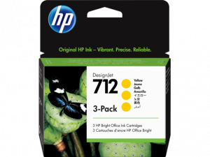 Hp 3ed79a Hp 712 3-pack 29-ml Yellow