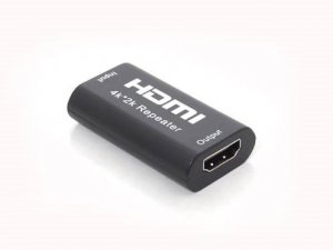 Oxhorn Hr-401 Hdmi Repeater: Support 4k@30hz , Extends 4k Up To 40 Meters, Plug And Play, No Extra Power Needed